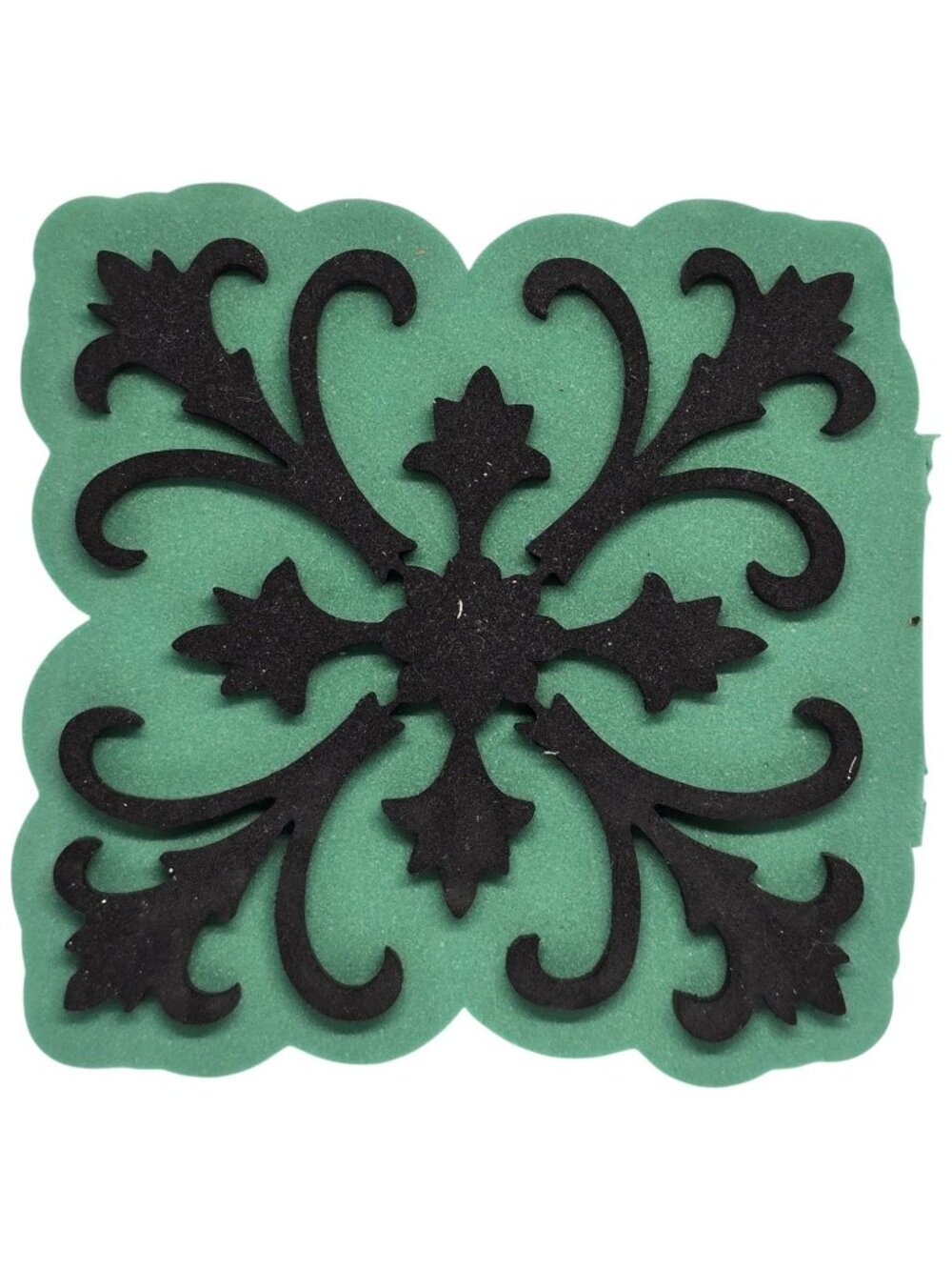 Black Decorative Foam Stamp Casablanca By Stamp Decor‎